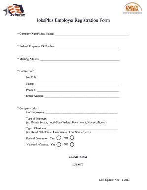 jobsplus forms